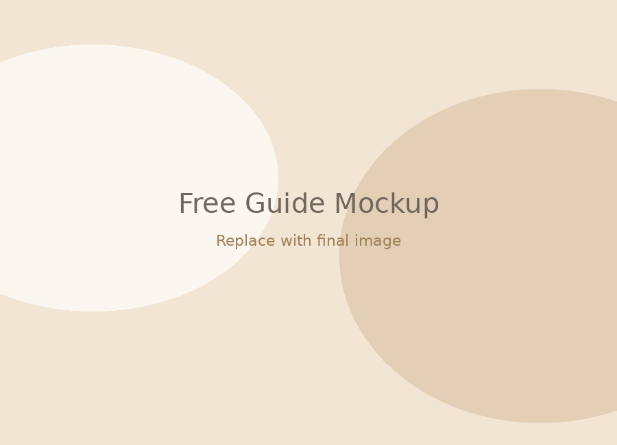 5 Steps to Stop Spiraling Thoughts guide mockup